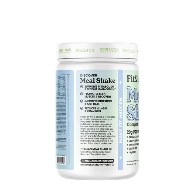 Fit & Lean Meal Shake Chocolate Milkshake, 10 Servings 3