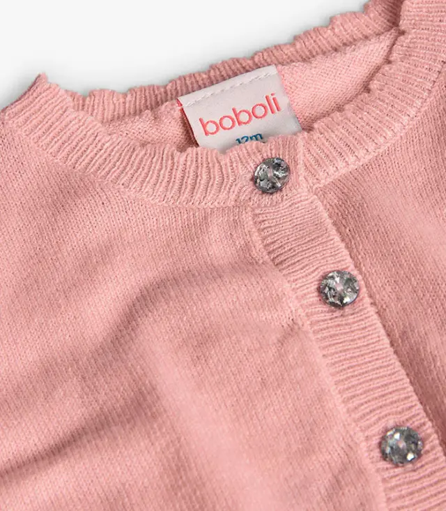 Boboli Chic Ζακέτα πλεκτή για κορίτσι MON PETIT BAMBI - 4Y 3