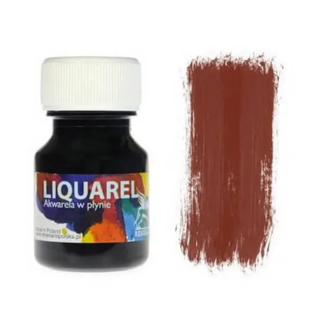 Χρωμα ακουαρέλας Liquarel 30 ml - Brown