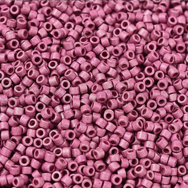 Χάντρα Miyuki Delica 11/0 - DB1840F - Duracoat Galvanized Matte Hot Pink ~7gr