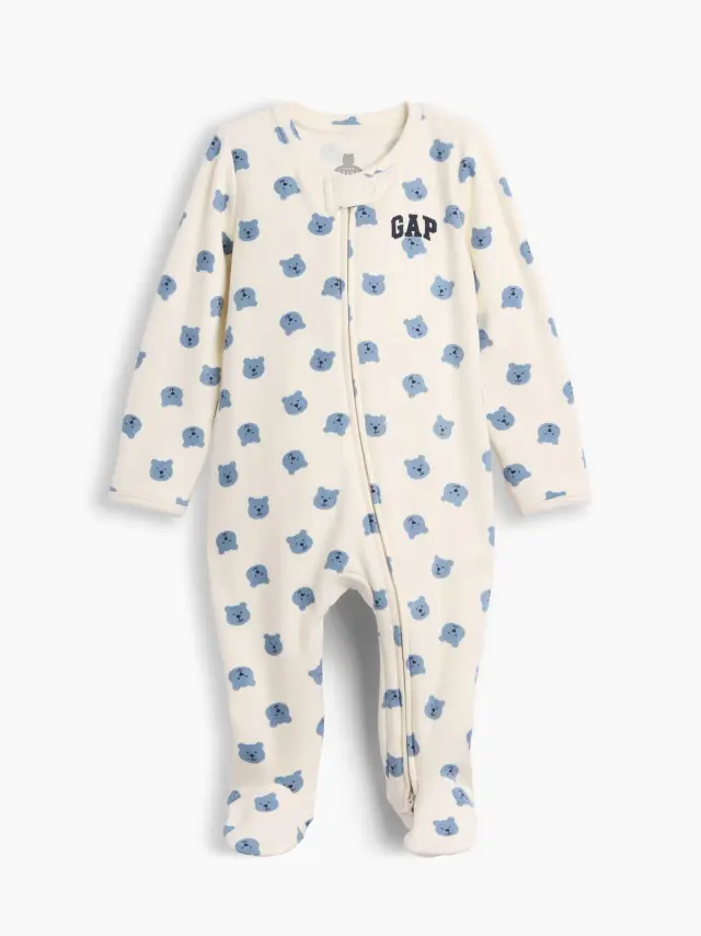 Βρεφικό Ολόσωμο Κορμάκι Brannan Bear white/blue bear