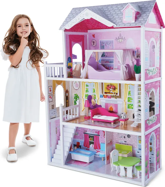 MONI TOYS - 4107 Aria`s Doll house 16 pcs - 3800146221607 2
