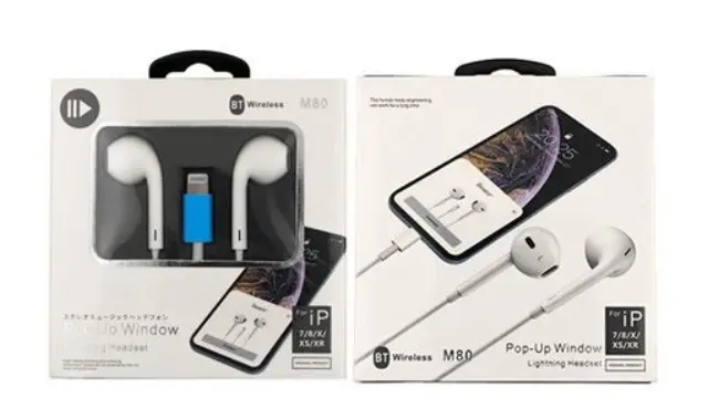Ενσύρματα ακουστικά - Lightning - M80 - IP - 895828 2
