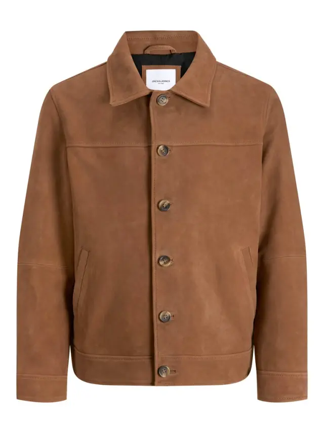 JJECASABLANCA SHACKET NOOS - tobacco brown
