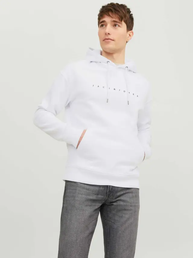 JJESTAR JJ SWEAT HOOD NOOS White - L