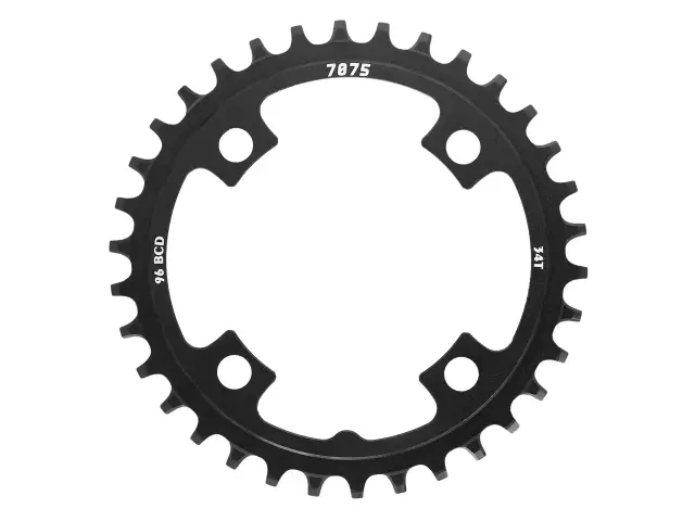 ΔΙΣΚΟΣ ΦΥΛΛΟ SUNRACE CRMS00 NARROW-WIDE 34T STEEL BLACK BCD 96