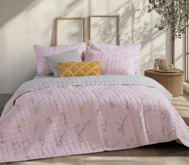 ΚΟΥΒΕΡΛΙ ΜΟΝΟ IRIDA 180X240 NEF-NEF HOMEWARE PINK