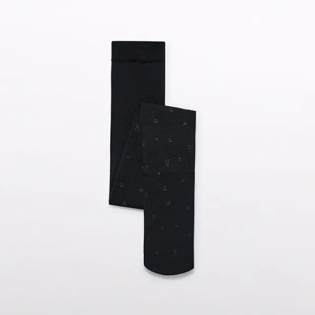Mini 2 έως 10 ετών Καλσόν glitter μαύρο