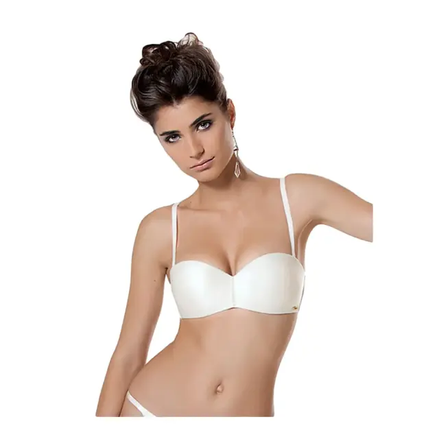 Luna Γυναικείο Σουτιέν Basic Miracle Strapless Bra, Χρώμα Ιβουάρ