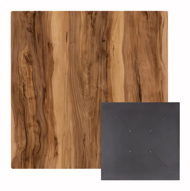 ΕΠΙΦΑΝΕΙΑ ΤΡΑΠΕΖΙΟΥ HPL ΤΕΤΡΑΓΩΝΗ FB95837.30 INDIAN SHEESHAM 60x60εκ.