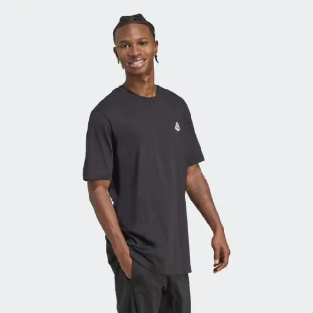 Adidas T-shirt Pizza Black JM6483 - S 3
