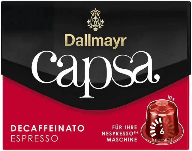 Dallmayr Espresso Decaffeinato Κάψουλες Nespresso 10τμχ