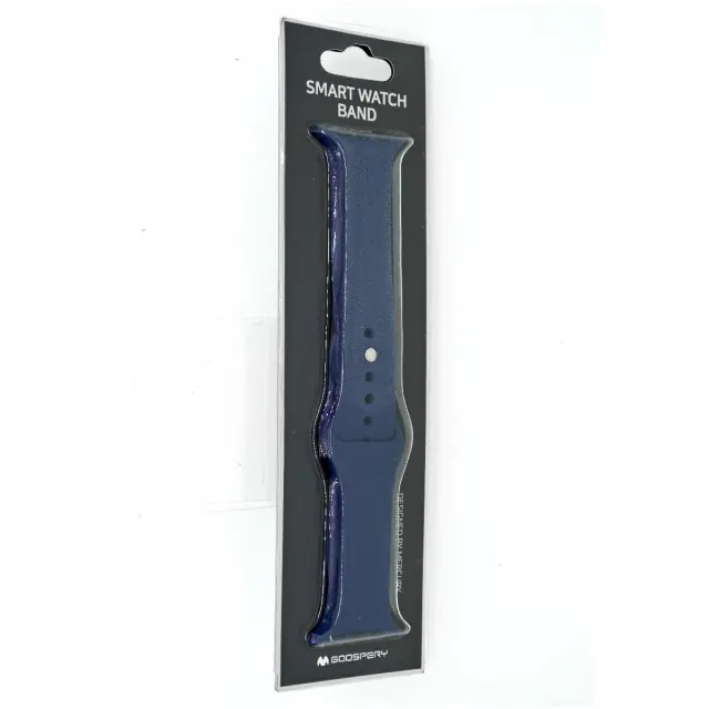 Watchband Goospery Silicone 42mm για Apple Watch series 4/3/2/1 Μπλε 2