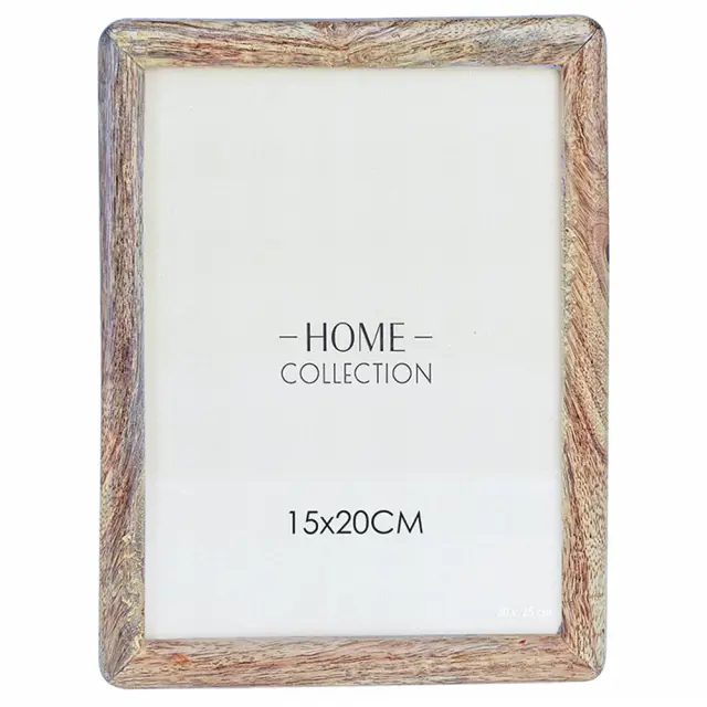 Φωτογραφοθήκη με κορνίζα mango 18x2x23cm Zaros 26550 KO223