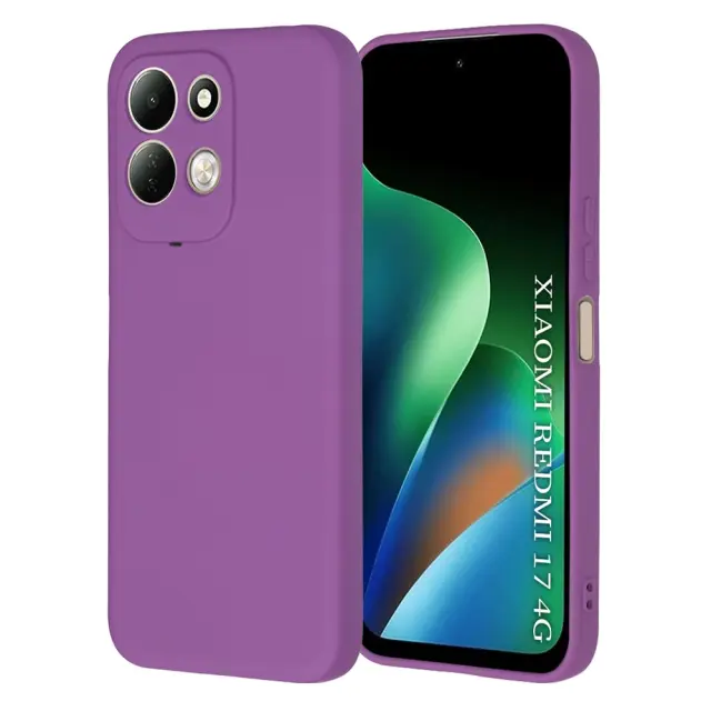 Techsuit® -SoftFlex για Redmi 17 4G/5G- Poco C95 Pro 4G- Purple.