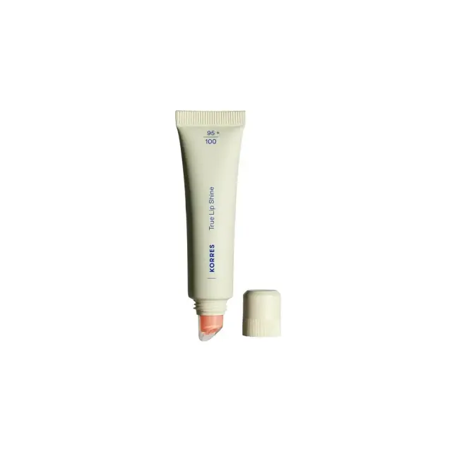 Korres True Lip Shine 03 Peach Shimmer Lip Gloss για λάμψη, απαλό χρώμα και ενυδάτωση, 10ml