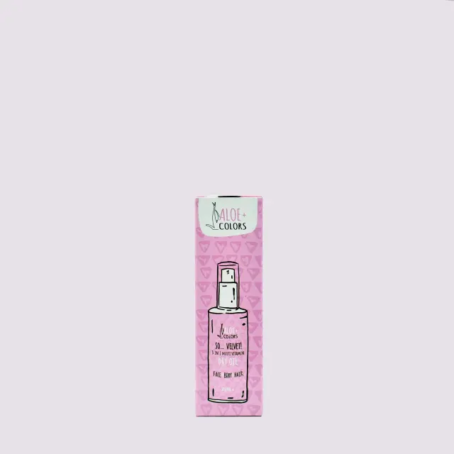 ALOE+ COLORS So Velvet 3 In 1 Multi Vitamin Dry Oil Ξηρό Λάδι για Πρόσωπο & Σώμα & Μαλλιά 100ml 3