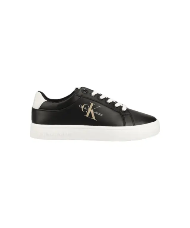 Calvin Klein - Γυναικεία Sneakers Classic Cupsole Fluo Contrast YW0YW00912-0GO Μαύρο