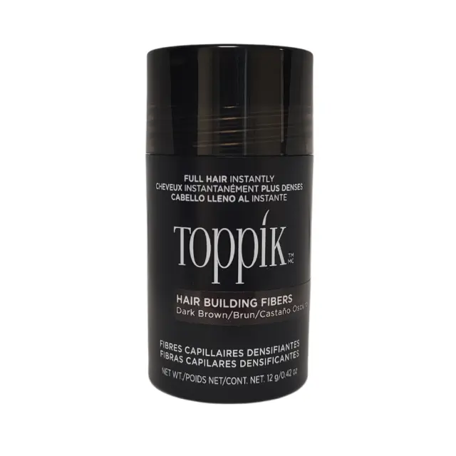 Toppik Hair Building Fibers Dark Brown 12g NB