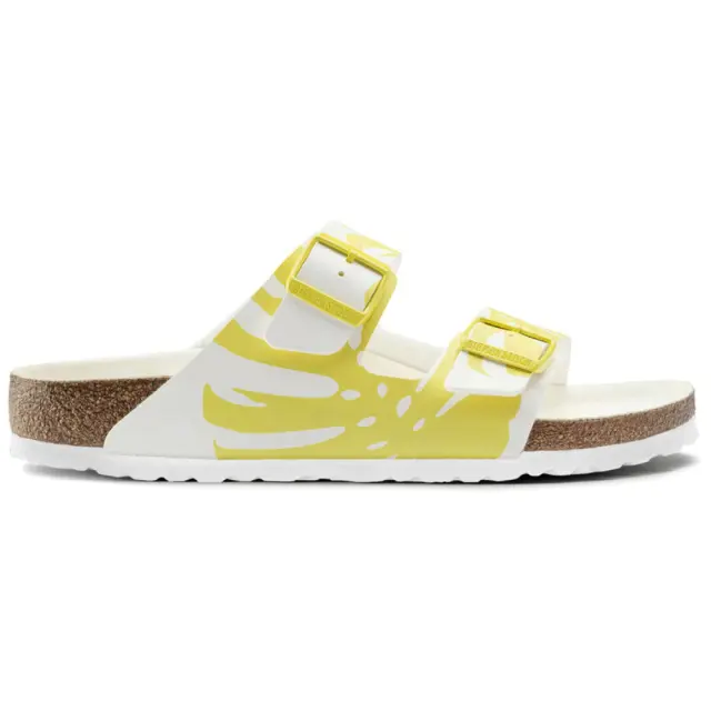 Birkenstock Πέδιλα Γυναικείο Birko-Flor(ανθεκτικό υλικό της Birkenstock-επιτρέπει την επαφή με το νερό) Κίτρινο BIR/ARIZONA 1019204WHI/LIME - 37