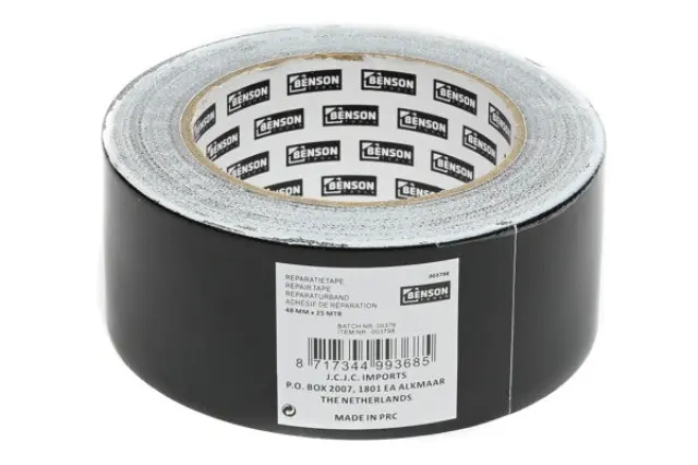 Repair tape 25 m space black