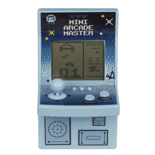 OOTB® Κονσόλα Παιχνιδιών Mini Arcade Masters-Blue