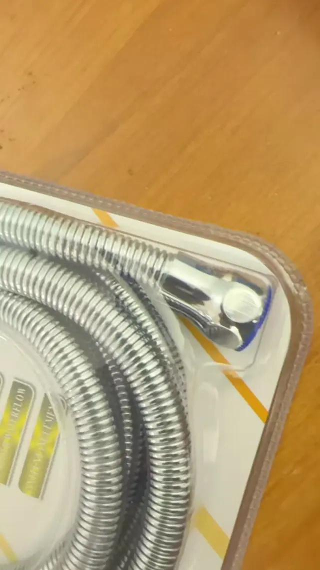 Σπιράλ Λουτρού Inox 2m Χρωμέ Ενισχυμένο με Σύνδεση 1/2" (Αντιγραφή) (Αντιγραφή) 2