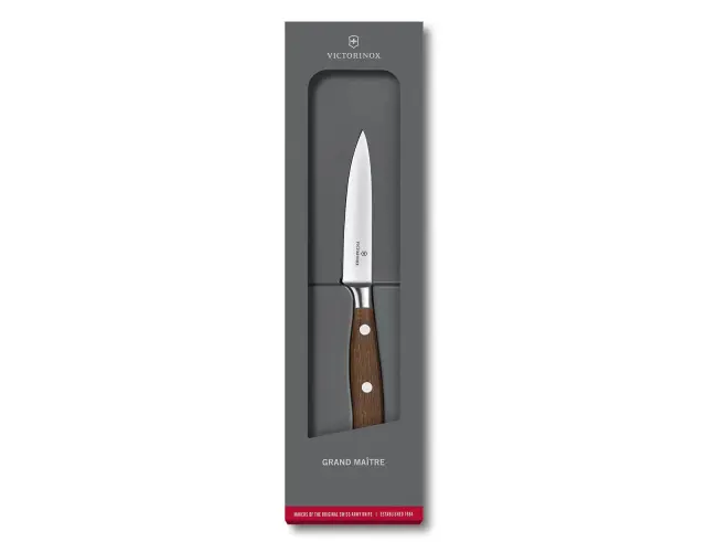 Μαχαίρι Γενικής Χρήσης Victorinox Grand Maitre με ξύλινη λαβή και μήκος λεπίδας 10cm - Σε ειδική συσκευασία δώρου7.7200.10G 2