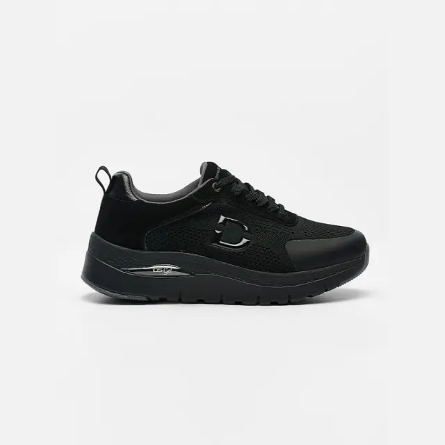 Donna Serena Sneakers Γυναικείο Δέρμα Nubuck/Άλλα Υλικά Μαύρο DSE/145671 BLACK