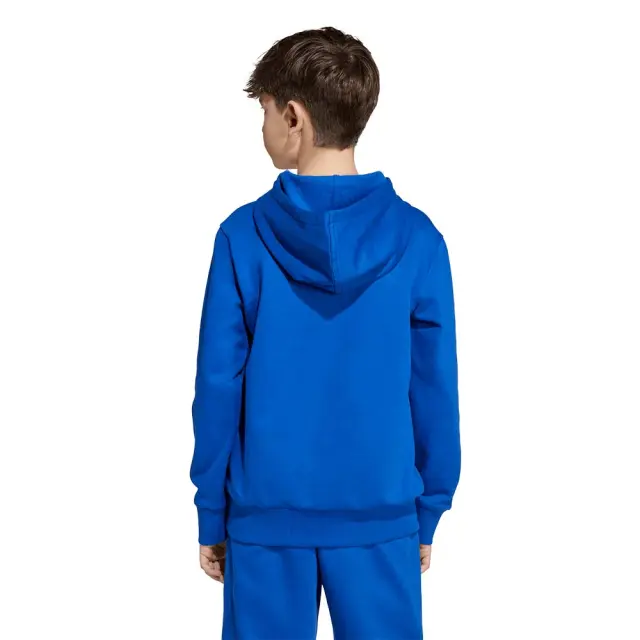 adidas Sportswear Unisex Kids Small Logo Fleece 225 Hoodie Μπλε JV9994 (adidas Sportswear) 2