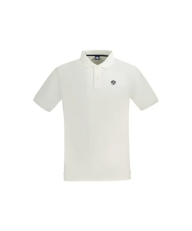 North Sails - Ανδρικό Κοντομάνικο Polo T-Shirt 995011-000-0101 Λευκό