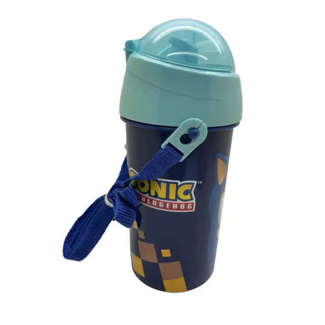 Gim Παγούρι Πλαστικό με Καλαμάκι 500ml Sonic Classic (572-51209) 3