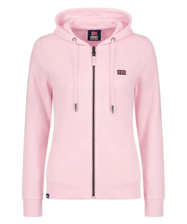Norway Nautical School - Γυναικεία Ζακέτα Φούτερ 852411-PINK Ροζ - L 3