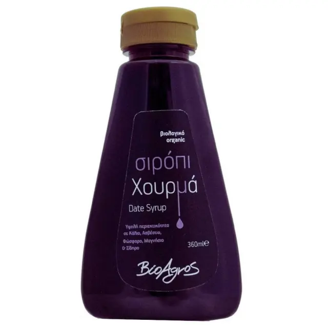 Βιολογικό Σιρόπι Χουρμά 360mL - Βιοαγρός