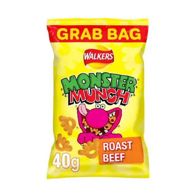 Monster Munch Roast Beef Grab Bag 40gr
