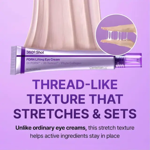 Centellian24 360º Shot Pdrn Lifting Eye Cream – Συσφικτική Κρέμα Ματιών με Pdrn, Ρετινόλη & Κολλαγόνο 30ml 3