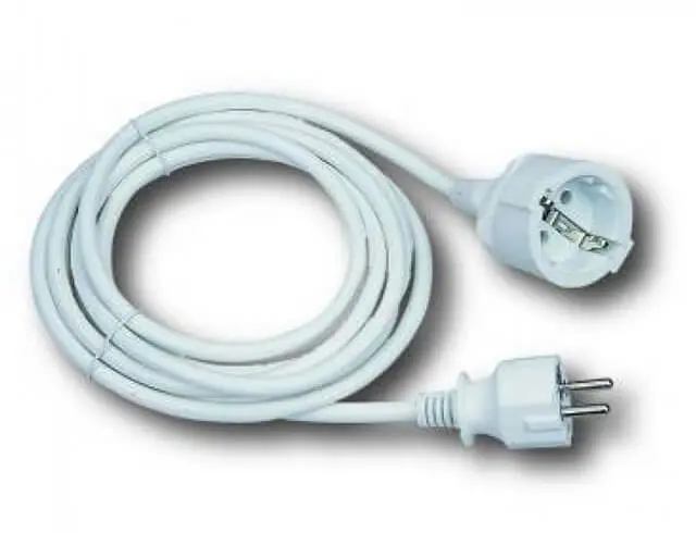 Μπαλαντέζα καλώδιο 3x 1.5mm² Jager - 7m - WhiteEXT-7M/W