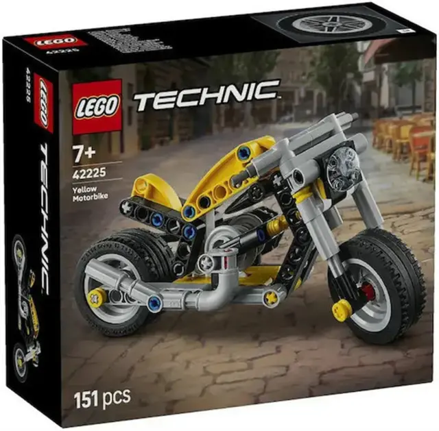 Lego Technic Yellow Motorbike / 42225 (Lego)