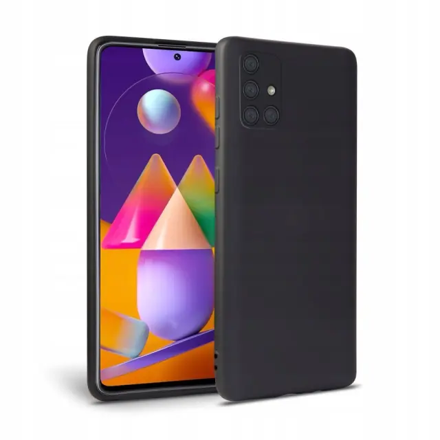 Tech-Pprotect® Icon Προστατευτική Θήκη Σιλικόνης για Samsung Galaxy M31S - Black
