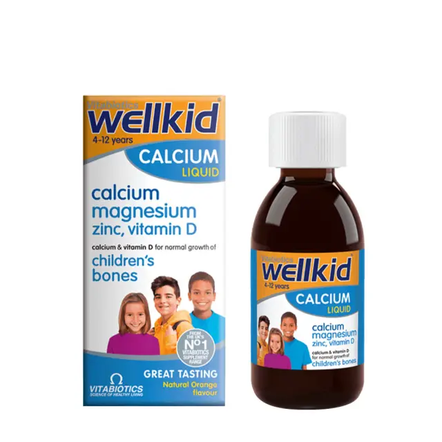 Vitabiotics Wellkid Calcium Liquid