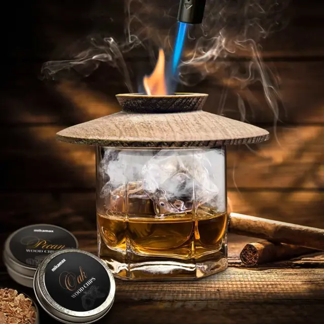 Mikamax Σετ Καπνίσματος Ουίσκι / Whiskey Smoking Kit 2