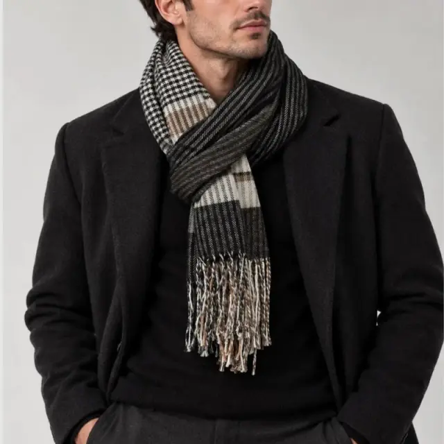 Aπαλό Κασκόλ Σε Κούτί Δώρου Coveri My Choice 251102-COL3 Kαφέ - ONESIZE