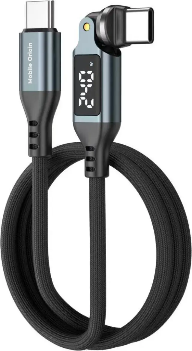 Mobile Origin 240W Display 540° Rotating USB-C to USB-C Cable 1.8 m CB16 2