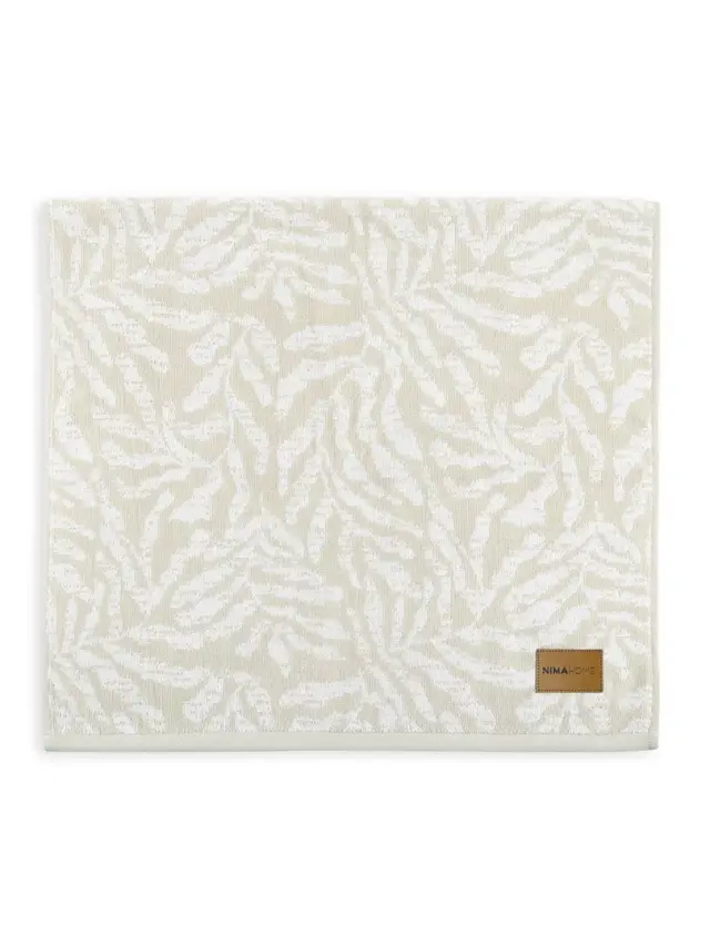 Πετσέτα Λουτρού 70x140 480gsm Nima Exotica Beige-White 100% βαμβακερό