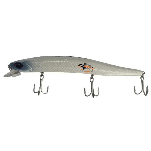 Τεχνητό Cinnetic Crafty Minnow 15cm #9 White Zombie