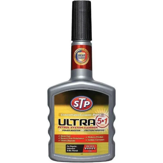 STP - Ultra 5in1 Petrol System Cleaner 400ml (774000115)