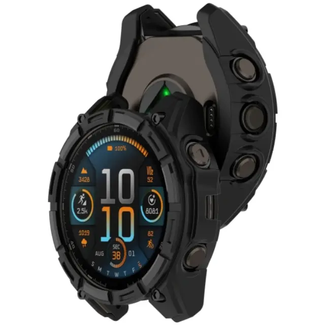 Tech-protect Defense Air Garmin Fenix 7x / 7x Pro Black 2