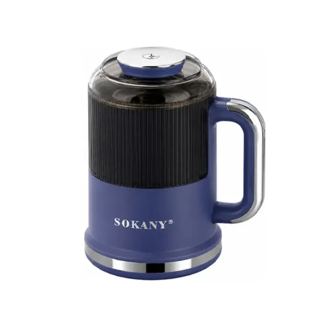 Sokany SK-04050 Ηλεκτρικός Μύλος Καφέ 350W με Χωρητικότητα 500gr Μπλε