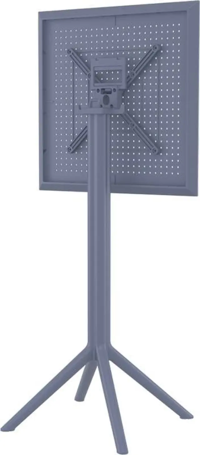 Τραπέζι Bar SKY Ανθρακί PP 60x60x108cm 2