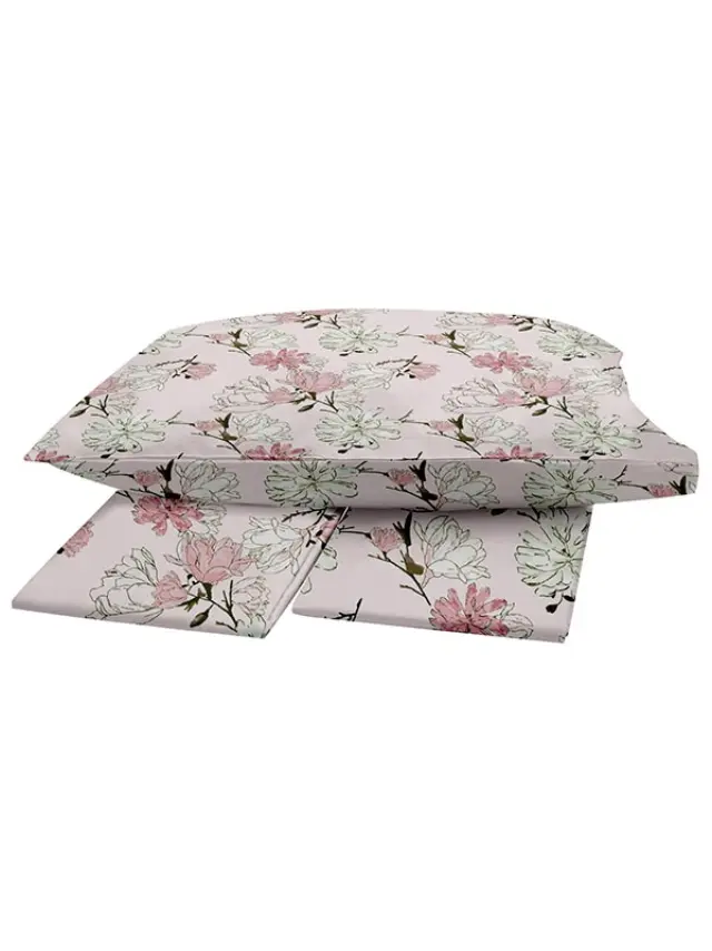 Παπλωματοθήκη Menta Εμπριμέ 070 Pink Μονή (170x250) Sunshine 2